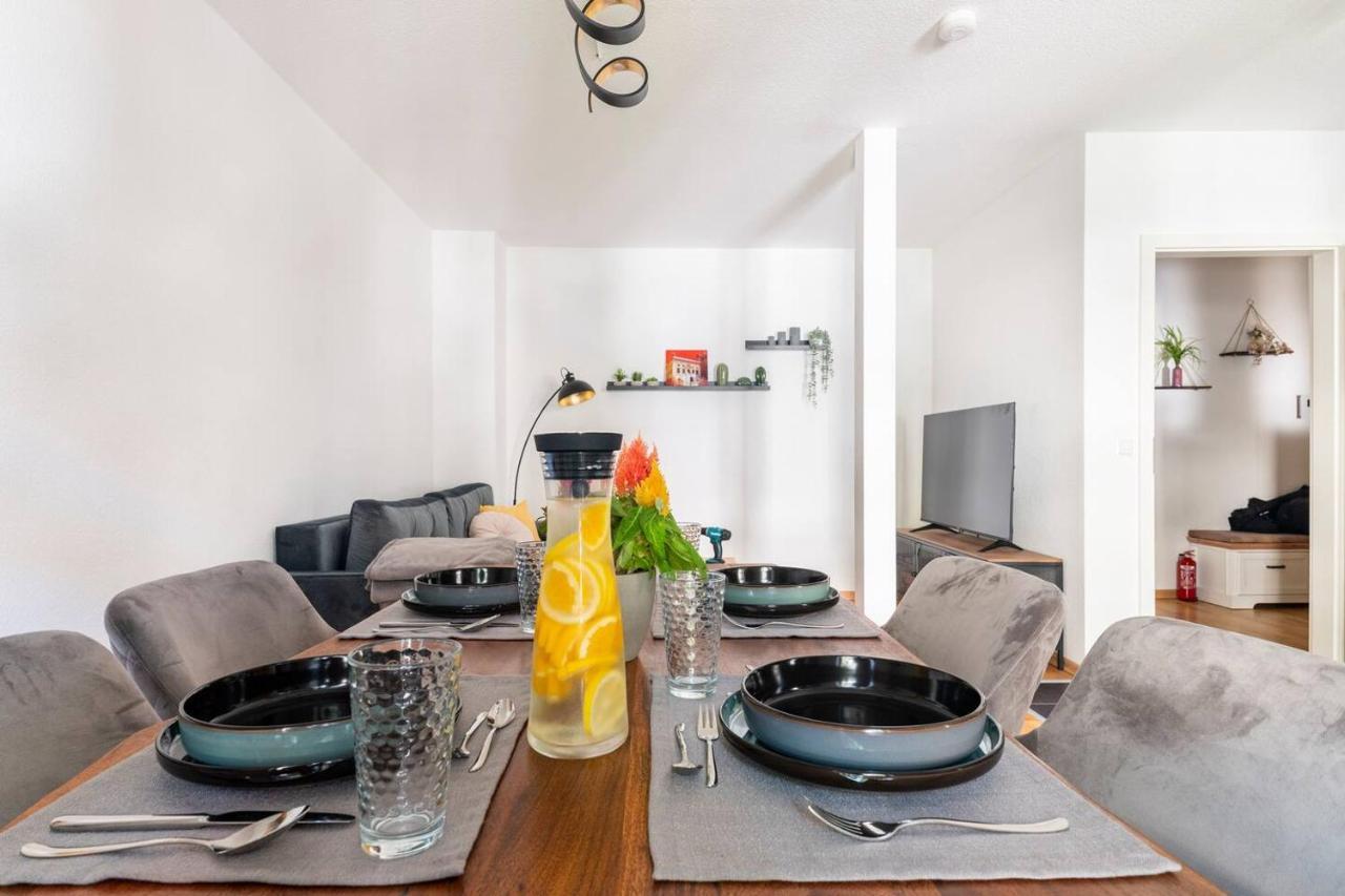 Super Zentrale, Gemutliche Wohnung Mit Balkon Lipsia Esterno foto